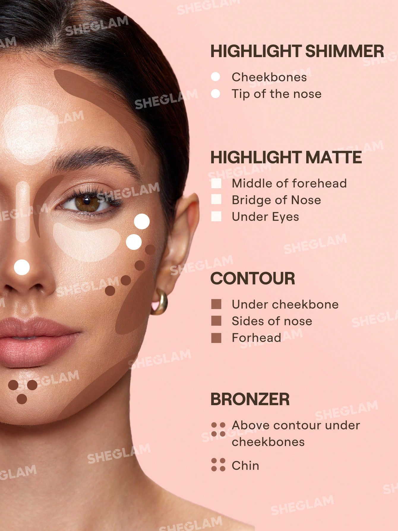 کانتور کانسیلر شیگلم (رنگ مدیوم)