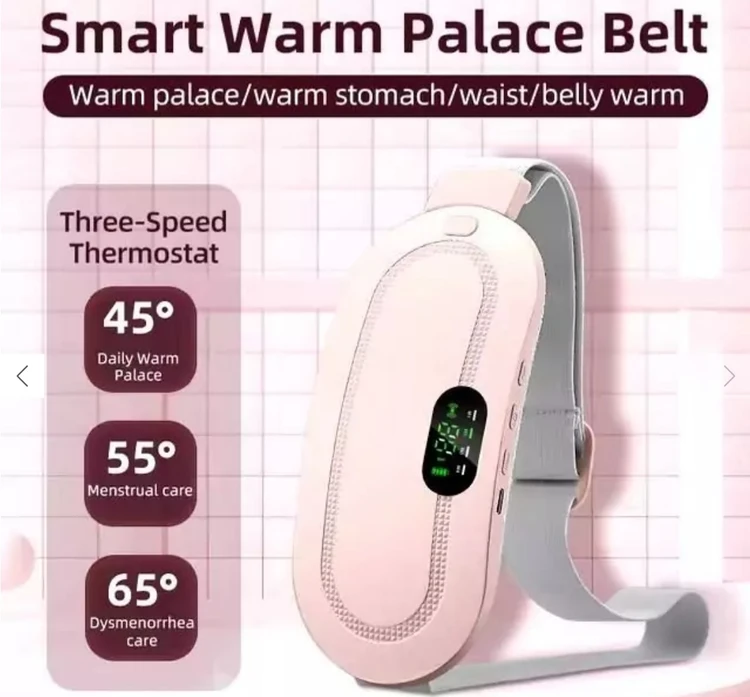 کمربند حرارتی قاعدگی(ماساژور و ویبره دار)