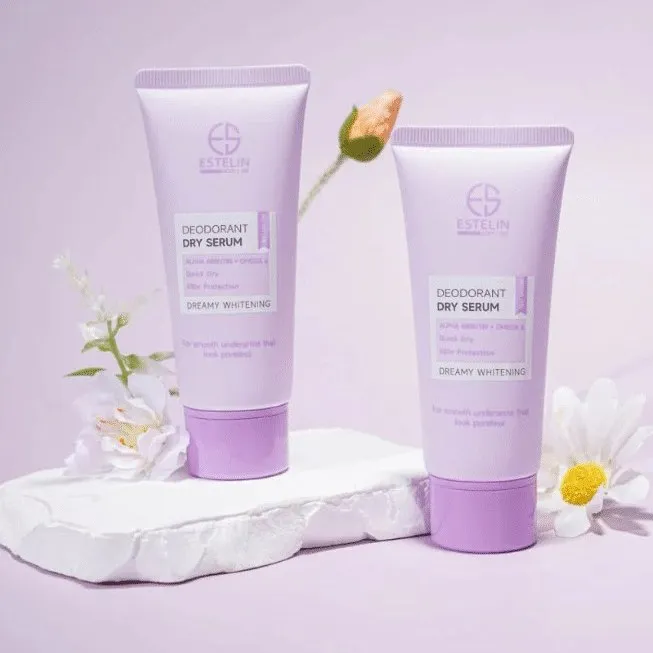 کرم ضد تعریق و روشن کننده دئودرانت استلین حاوی آلفا اربوتین و امگا شش