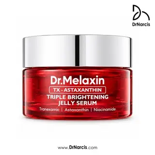 سرم ژلی ضد لک و روشن کننده دکتر ملاکسین TX Astaxanthin حجم ۳۰ میلی‌لیتر