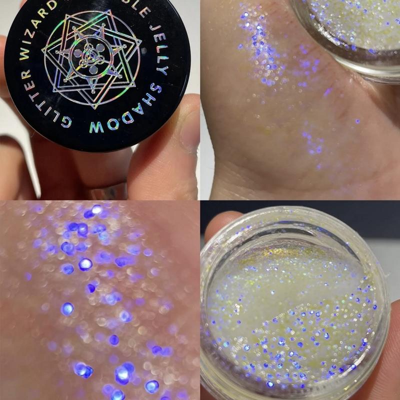 گلیتر ژله‌ای شیگلم مدل wizard Invisible