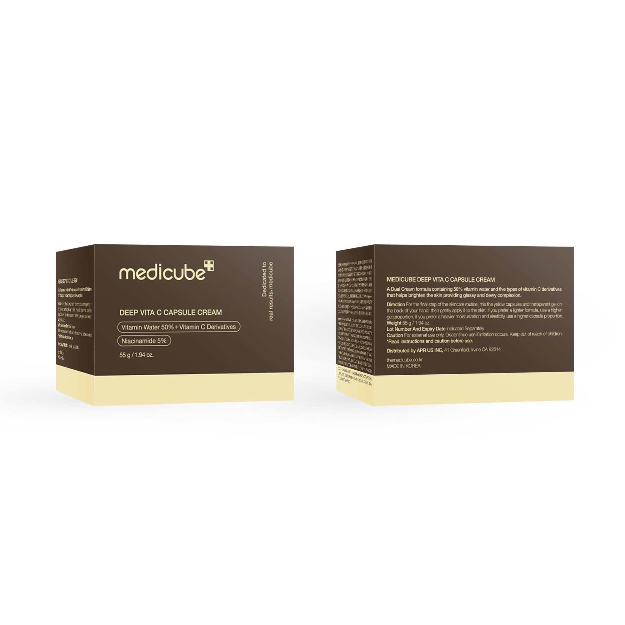 کرم کپسولی ویتامین سی مدیکیوب