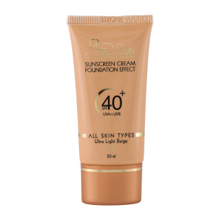 ضدآفتاب کرم پودری مدیسان SPF40  مدل Foundation Effect