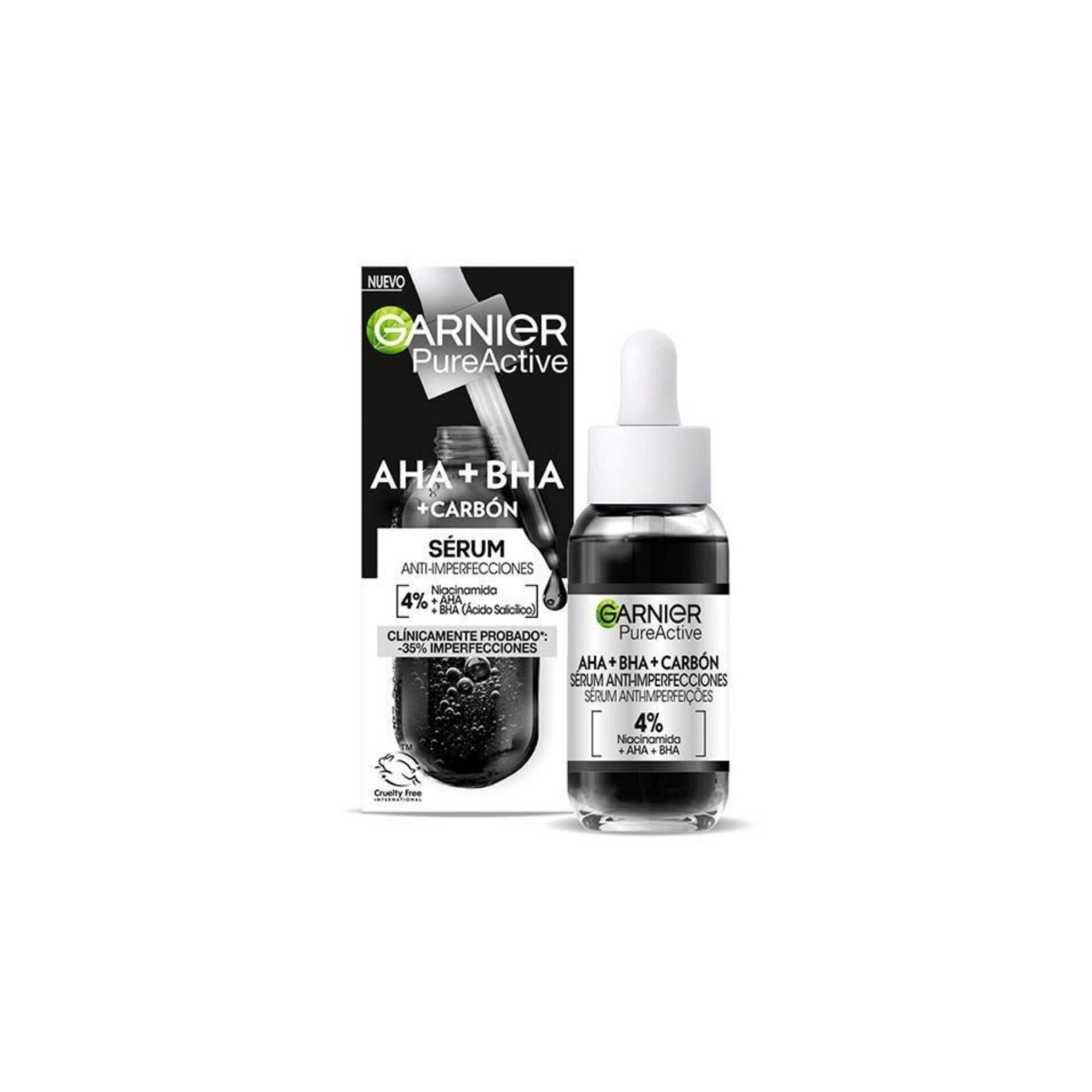 سرم پیلینگ ذغال گارنیر