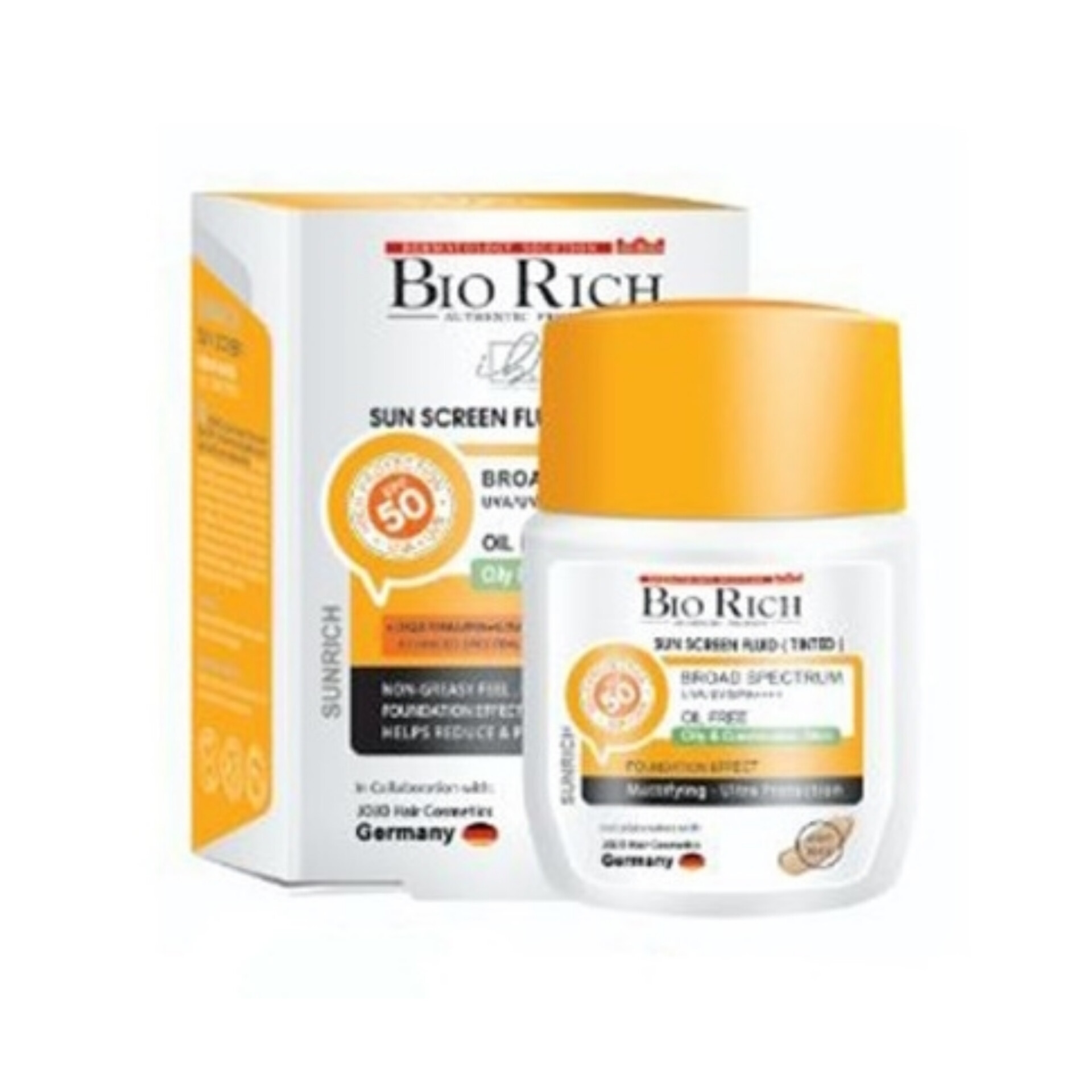 ضدآفتاب رنگی بایوریچ پوست چرب