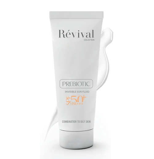 فلوئید ضدآفتاب بی رنگ پوست چرب رویوال با SPF50